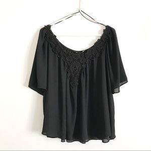 Zara flowy top